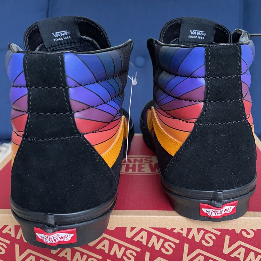Vans Sk8-Hi Reissue Refract Black/Multi Men’s - Picture 14 of 16